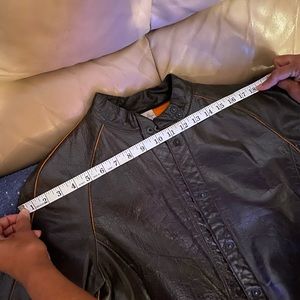 ANNE KLEIN Leather jacket